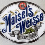 beer, sign, advertising, corn, advertising sign, brewery, logo
