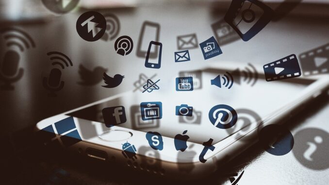 Photo by geralt social media, internet, smartphone, network, icons, media, digital, connection, communication, applications, networking, marketing, multimedia, mobile, tiktok