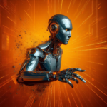 ai generated, cyborg, robot, artificial intelligence, chatgpt, chatbot, 3d