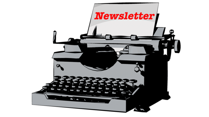 Photo by 8385 typewriter, newsletter, write, tap, paper, marketing, communication, advertising, old, old-fashioned, comic, office, office furnishings, good old time, author, writer, manuscript, text, recruit clients, acquisition, internet marketing,