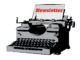 typewriter, newsletter, write, tap, paper, marketing, communication, advertising, old, old-fashioned, comic, office, office furnishings, good old time, author, writer, manuscript, text, recruit clients, acquisition, internet marketing,