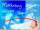 hand, write, marker, pen, glass, presentation, marketing, market, business world, concept, success, team